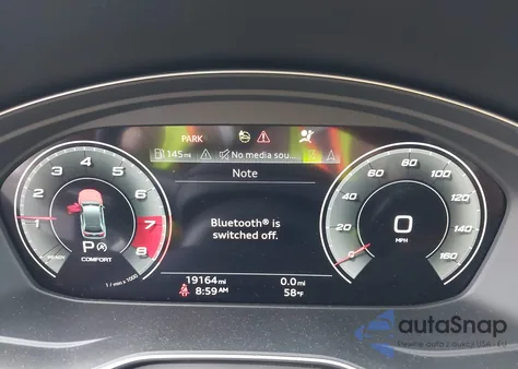 2021 Audi Q5 Prestige 45 Tfsi Quattro S Tronic from USA, damaged, VIN WA1CABFY6M2054233